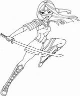 Free Printable Coloring Page For Dc Super Hero Girls Supergirl  sketch template
