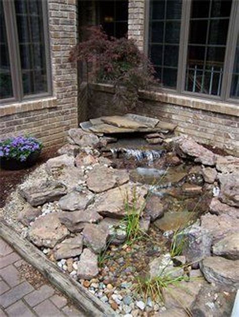 Small pond ideas with waterfall - thinkingrilo