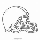 Printable Football Coloring Page Free PDF sketch template