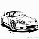 Honda Coloring Pages  Free & Printable sketch template