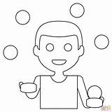 Person Juggling coloring Page  Free Printable Coloring Pages sketch template