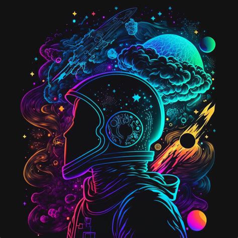 ArtStation - neon | Neon, Galaxy wallpaper, Prints