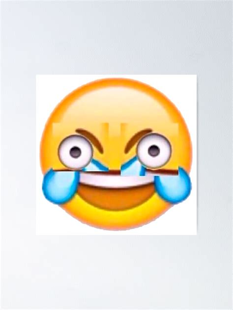 "Cry Laugh Emoji Meme" Poster for Sale by aMemeStore | Redbubble