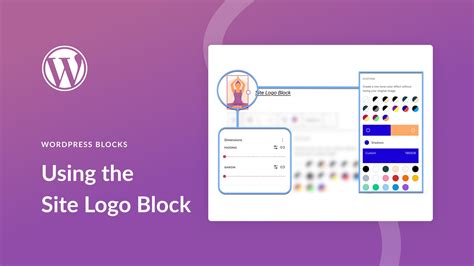 How to Use the WordPress Site Logo Block