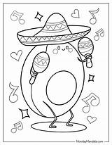 20 Avocado Coloring Pages Free PDF Printables sketch template