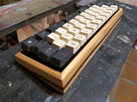 A custom wooden case for my custom keyboard : r/MechanicalKeyboards