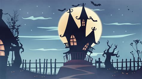 ArtStation - Haunted House Cartoon, Suelen Inácio | Haunted house ...