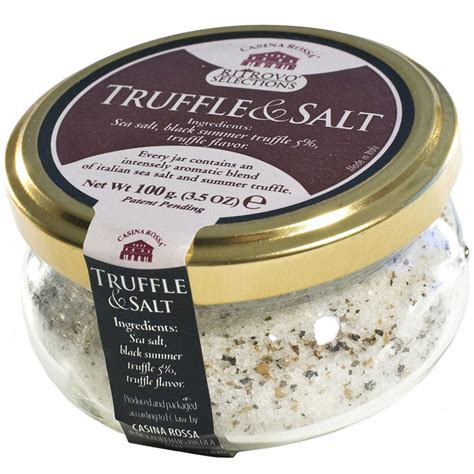 Casina Rossa Truffle Salt | Truffle Sea Salt | Gourmet Food Store