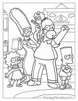 44 Simpsons Coloring Pages Free PDF Printables sketch template