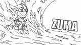 Paw Patrol Zuma Pup Coloring Page Pages sketch template