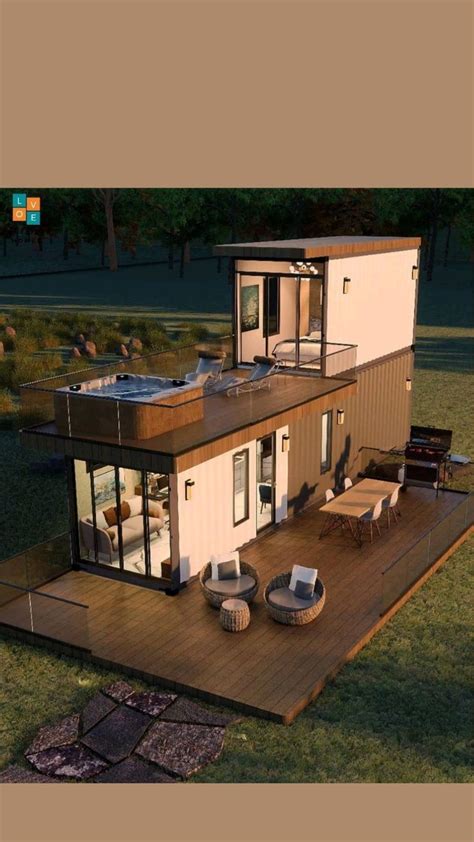 Container Home 3D Design | Container house, Container house design, Container house plans