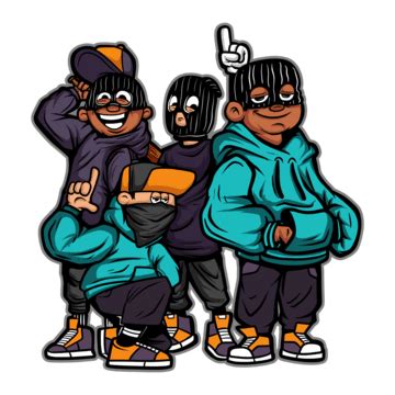 Bear Gang Cartoon PNG Transparent Images Free Download | Vector Files | Pngtree