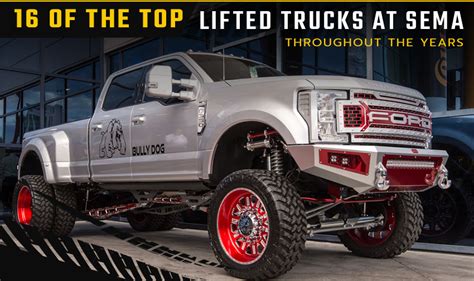 16 of the Top Lifted Trucks at SEMA Throughout the Years | Superlift Suspension