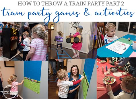 How to Throw a Train Party - Part 2: Train Party Games & Activities