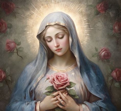 Catholic Artwork, Religious Paintings, Religious Art, Mother Mary Images, Images Of Mary ...