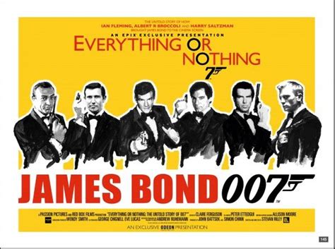 EVERYTHING OR NOTHING James Bond Documentary Images