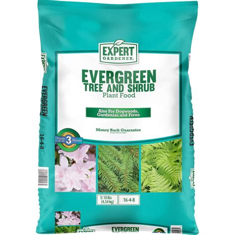 Expert Gardener Evergreen, Tree & Shrub Plant Food Fertilizer 16-4-8; 10 lbs. - Walmart.com ...