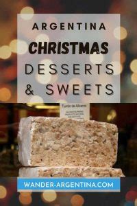 Argentina Christmas Desserts & Sweets Guide