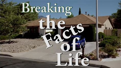 Breaking the Facts of Life, A Mashup of 'Breaking Bad' and 'The Facts ...