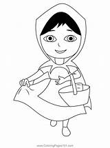 Coloring Pages Little Red Riding Hood sketch template