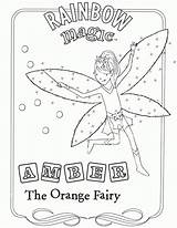 Rainbow Magic Fairy Coloring Pages  Coloring Home sketch template