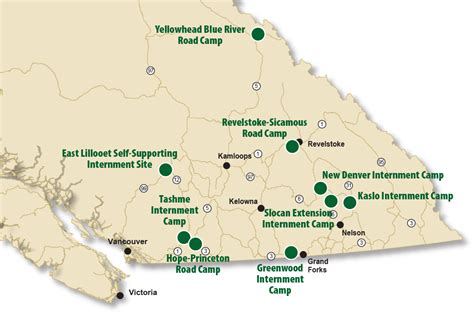 Japanese Canadian Internment Signs - Province of British Columbia