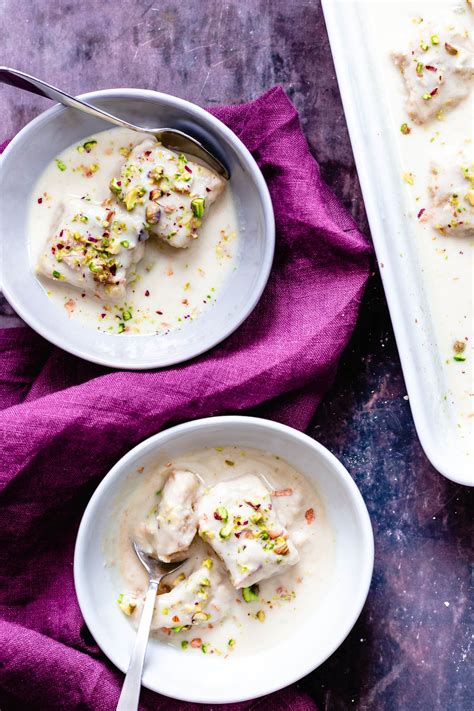 Vegan Rasmalai Cake - Dairyfree Dessert - Vegan Richa