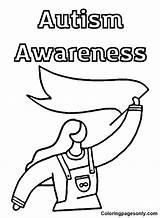 Autism Awareness Coloring Pages Printable For Free Download sketch template