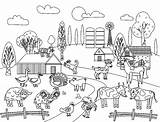 Desenhos De Animais Da Fazenda Para Colorir  Wonder Daycom sketch template