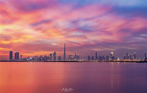 Dubai Skyline Cityscape During Sunset | Asif Ali Yousafzai | Flickr