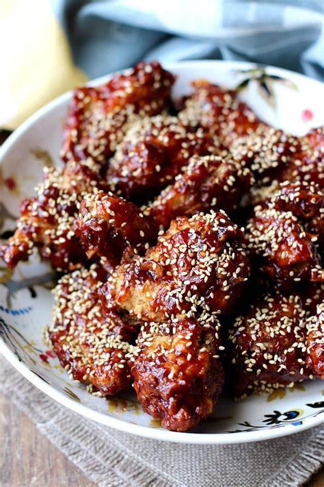 Korean-Style Fried Chicken Wings | Karen's Kitchen Stories