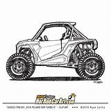 Polaris Ranger Utv Drawings Sketch Coloring Page sketch template