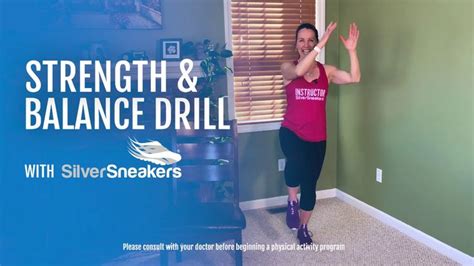 Strength and Balance Drill | SilverSneakers | Balance exercises ...