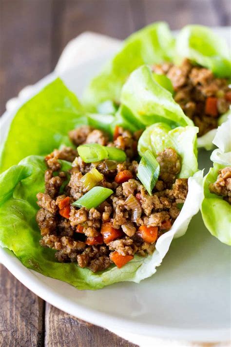 30 Minute Asian Chicken Lettuce Wraps Recipe - Taste and Tell