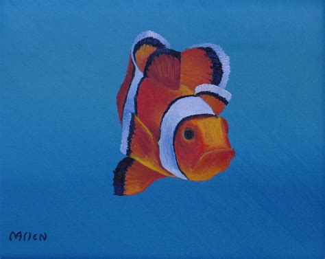 Clownfish Painting by Michael Allen | Fine Art America