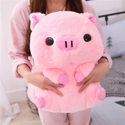 Kawaii Therapy Chubby Pink Pig Plush (40cm) - KawaiiTherapy