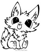 Chibi animals Coloring Book | Free Coloring Pages