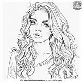 23  Vibrant Hair Coloring Pages Creativity And Fun sketch template