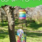 Upcycled CD and Tin Can Wind Chime Garden Decoration - DIY & Crafts