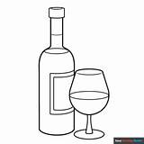 Coloring Pages Bottles sketch template
