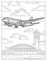 36 Airplane Coloring Pages Free PDF Printables sketch template