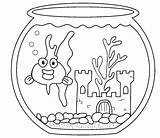 Realistic Coloring Pages Of Aquariums sketch template