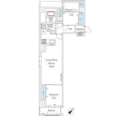 Unit details of Oriental Yokoyamacho 3F - PLAZA HOMES