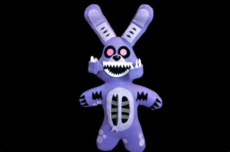 Fnaf Handmade PlushTwisted Bonnie/ Five Nights at Freddys