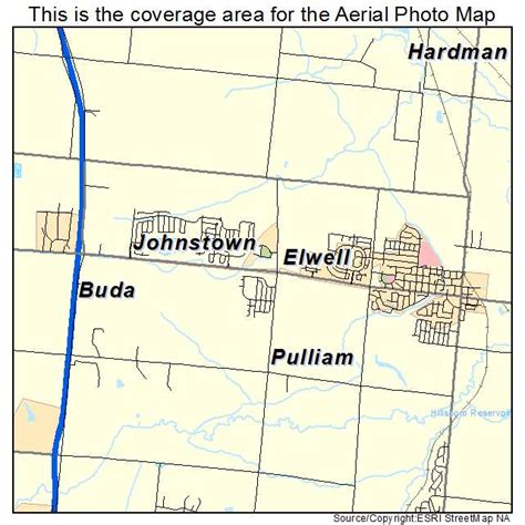 Aerial Photography Map of Johnstown, CO Colorado