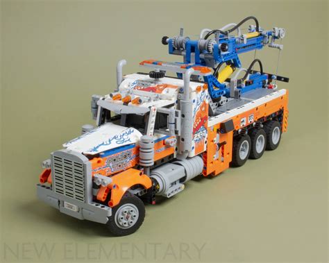 LEGO® Technic review: 42128 Heavy-duty Tow Truck | New Elementary: LEGO ...