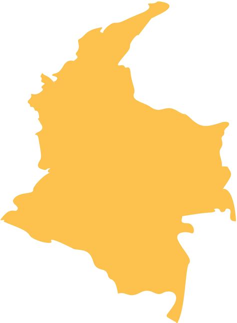 Colombia outline map - Full size | Gifex