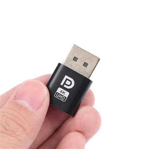 4K DISPLAYPORT DUMMY Plug DP Virtual Display Adapter Desktop Accessor Q ^L6 $7.02 - PicClick