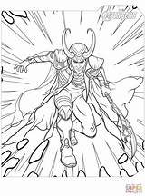 Avengers Loki coloring Page  Free Printable Coloring Pages sketch template
