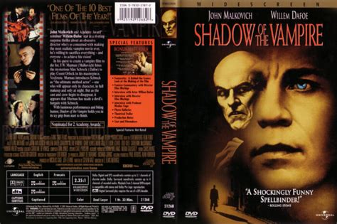 Shadow Of The Vampire (2000) WS R1 - Movie DVD - CD Label, DVD Cover ...